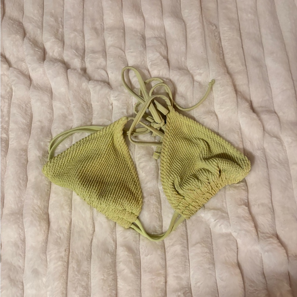 Stylish Green Bikini Top